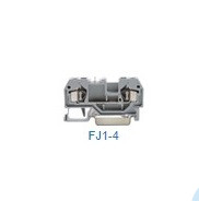 281-904 Проходная клемма серии FJ1 4 кв мм, 2-конт, син
