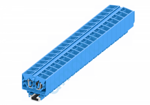 4-пров. проходная клемма, 0,08 - 2,5 мм2, компакт., TS15, синяя, Supu, 254394