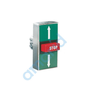 Толкатель Кнопок Тройной Сблокированный Ww-Stop-Zz, Lovato, 8LM2TB7365