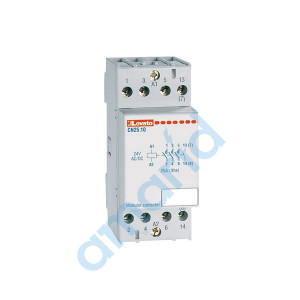 Контактор Модульный 3 Пол24A Ac1, 1Nc Aus., 220÷240Vac/Dc