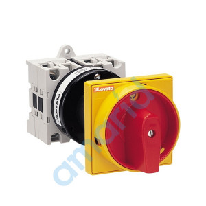Кулачковый выключатель, Четырехполюсный 2 Положения С Блокировкой Двери И Блокировкой Замком, Lovato, GX3292O88