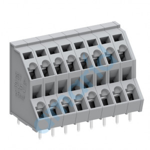 Двухуровневая Клемма серии 257, шаг 5 мм, 23 конт., Supu, 257223