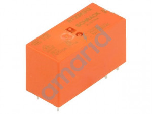 PCB реле силовое,1 НО конт, 16A, 12V DC, 5mm