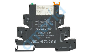 ; Реле RNC, 1CO, 60VDC + Базовый модуль, Винт. (230 В AC/DC), Supu, RNC1CO060+SNC05-E-D