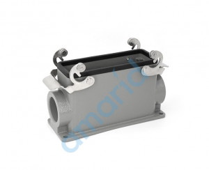 Корпус блочн. высок. 2 каб ввода М25 под 2 защелк. размер 16B, Supu, S16B-SM-2L.M-M25