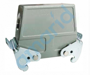 Корпус кабельный S24B, вывод вбок, под 2 защелки IP65 резьба M25, Supu, S24B-SEH-4B-M25