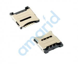 C0636-06DASBR0R, C0636-06DASBR0R Micro SIM Card 6P SMT H=1.8mm (S0HG-180006-03G), HSUAN MAO, C0636-06DASBR0R