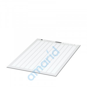 Этикетки в листах DIN-A4, Лист, белый, PLOTMARK, CMS-P1-PLOTTER, , Phoenix Contact, 0803663
