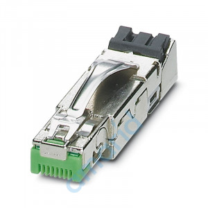 Штекерный соединитель RJ45, конструкция: RJ45, cтепень защиты: IP20, 8, 1 Гбит/с, CAT5 (МЭК 1, Phoenix Contact, 1421607