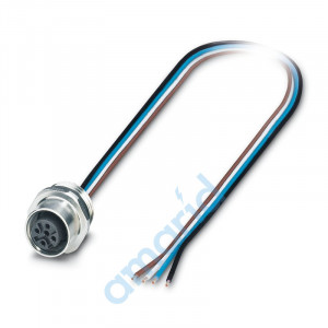 1555448, Phoenix Contact, Встраиваемое гнездо SACC-E-M12FS-4CON-PG 9/0,5 VA