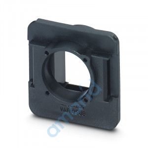 Монтажная рама RJ45, IP67, для модульных гнездовых вставок (Keystone), для круглых монтажных отверстий, с уплотнением, с резьбой и, Phoenix Contact, 1658053