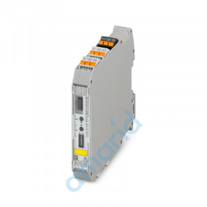 Frei programmierbarer Temperaturmessumformer mit analogem Ausgang und 1 Grenzwertrelais, Standardkonfiguration, Widerstandsthermom, Phoenix Contact, 2811860