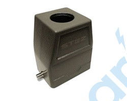 (HDC-PH6BD-U-2P-1/M25) Корпус, 6B, высокий, кабельные ввод М25 сверху. Покрытие: порошковое покрытие. Для монтажа на кабель. Без встроенной крышки, упоры под 1 рычаг, STEZ, 187150071