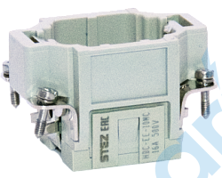 (HDC-EE-10MC) Вставка штеревая, для обжимного штыревого контакта КШ-2.5, конт: 10, 500 В, STEZ, 187150344