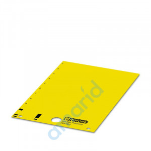 Пластиковая табличка, Карта, желтый, без надписи, BLUEMARK ID COLOR, BLUEMARK ID PRIME CARD 2.0 CARD, склеивание, маркировочного п, Phoenix Contact, 0830319