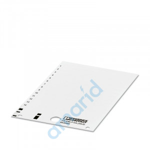 Пластиковая табличка, Карта, белый, без надписи, BLUEMARK ID COLOR, BLUEMARK ID PRIME CARD 2.0 CARD, склеивание, маркировочного по, Phoenix Contact, 0830989