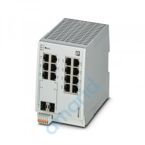 Managed Switch 2000,14 порты RJ45 10/100/1000 Мбит/с, 2 SFP-порты 100/1000 Мбит/с, PROFINET Conformance-Class B, Phoenix Contact, 1006191