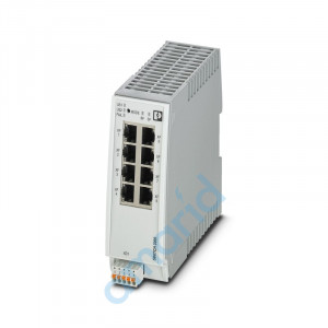 Managed Switch 2000, 8 порты RJ45 10/100 Мбит/с, PROFINET Conformance-Class B, Преднастройка режима PROFINET, светодиоды состояния, Phoenix Contact, 1044024