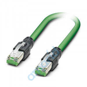 Сетевой кабель, cтепень защиты: IP20, полюсов: 4, 100 Мбит/с, CAT5, PROFINET (на складе длина по 0, 5 метра), Phoenix Contact, 1411861