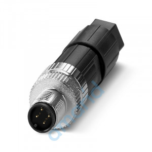 Вилка M12, 4A , Push-Lock, Phoenix Contact, 1424657
