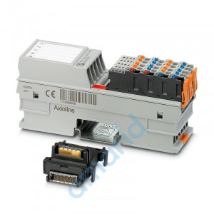 Axioline F, Модуль цифрового вывода, Цифровые выходы: 8,24 В DC, cпособ подключения: 2-проводная схема, скорость передачи данных в, Phoenix Contact, 2688381