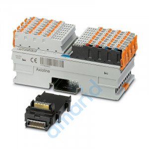 Axioline F, Модуль цифрового ввода, Цифровые входы: 64, 24 В DC, cпособ подключения: 1-проводной кабель, скорость передачи данных , Phoenix Contact, 2701450