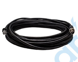 (СЦМ12-08X1LLMY-RJ45 L=10m) Кабельная сборка, для передачи данных, Ethernet cat. 6a (10Гбит/с), полиуретан, экранированный, длина 10 метров, подключение 1 - разъем с резьбой М12, штыревой, прямой, кодировка 8Х, подключение 2 - разъем RJ45, прямой, STEZ, 1