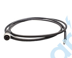 (СЦМ12L-04A1LLFH L=1500) Кабельная сборка, для датчиков и исп. устройств, полиуретан, экранированный, длина 1,5 метра, подключение 1 - разъем с резьбой М12, гнездовой, прямой, кодировка 4A, подключение 2 - свободный конец, STEZ, 185200863