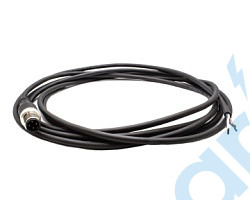 (СЦМ12L-04A1PLMH-02 L=3000) Кабельная сборка, для датчиков и исп. устройств, полиуретан, неэкранированный, длина 3 метра, подключение 1 - разъем с резьбой М12, штыревой, прямой, кодировка 4A, подключение 2 - свободный конец, STEZ, 185200869