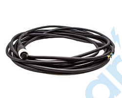 (СЦМ12L-05A1PLFH-02 L=5000) Кабельная сборка, для датчиков и исп. устройств, полиуретан, неэкранированный, длина 5 метров, подключение 1 - разъем с резьбой М12, гнездовой, прямой, кодировка 5A, подключение 2 - свободный конец, STEZ, 185200874