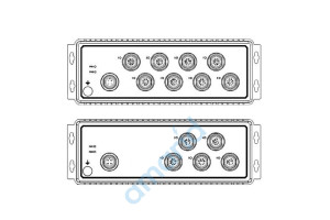 (STEZ1008-T-M12) Неуправляемый коммутатор, 8 x 10/100Base-TX, разъем М12, 18-30VAC/12-48VDC(18-30VAC/9-60VDC) резервированный источник питания, IP65, STEZ, 70310032