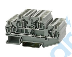 (КНЗ 4-2У) 2-ярусн. клемма, 4 мм2, пруж., STEZ, 10100020