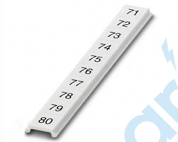 (ПМКП 5,ВЕРТ: 71-80) Шильдик маркировочный, STEZ, 31260754