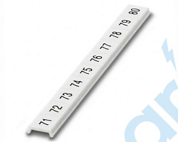 (ПМКП 6,ГОРИЗ: 71-80) Шильдик маркировочный, STEZ, 31260775