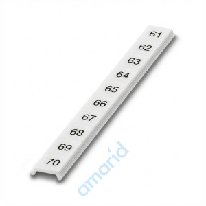 (ПМКП 6,ВЕРТ: 61-70) Шильдик маркировочный, STEZ, 31260784