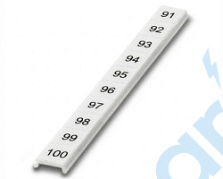 (ПМКП 6,ВЕРТ: 91-100) Шильдик маркировочный, STEZ, 31260787