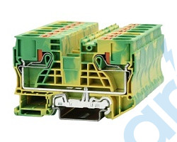 (КНБ 16-2-РЕ) Клемма на din-рейку, 16 мм2, STEZ, 14300015