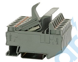(КНБ 4-2 24 (5х20)) Клемма на din-рейку, STEZ, 14300045