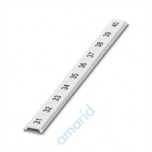 (ПМКП 8,ГОРИЗ: 31-40) Шильдик маркировочный, STEZ, 31260801