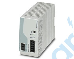 Источник питания TRIO POWER с регулированием в первичной цепи и зажимом push-in для несущей рейки, вход: 1-фазн., выход: 24 В DC /, Phoenix Contact, 2903151